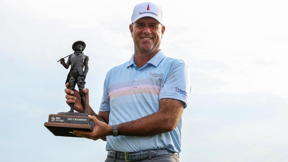 Golfer Stewart Cink
